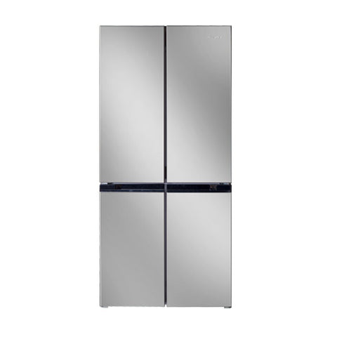 Artusi 488L French Door Fridge - 84cm Wide, Stainless Steel, Frost Free, 4 Door - AFDF620X