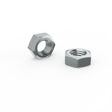 ZENITH M8 Zinc Plated 4.6 Grade Steel Hex Nut Each