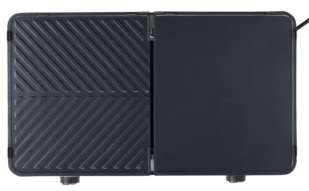 Morphy Richards Electric Benchtop Grill - Dual Plate, Independent Temperature Control, 2400W - MRGP24SS