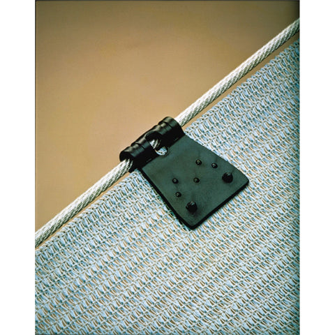 Coolaroo 32 x 80mm Black Butterfly Clips - Heavy Duty Plastic, 20 Pack
