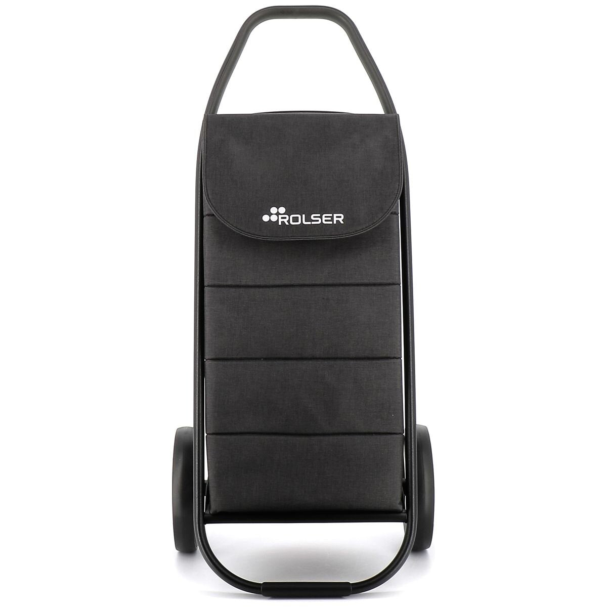 Rolser Com Polar 2-Wheel Folding Trolley - Thermal Section, 25kg Recommended Load, Black - R-COH014-1023