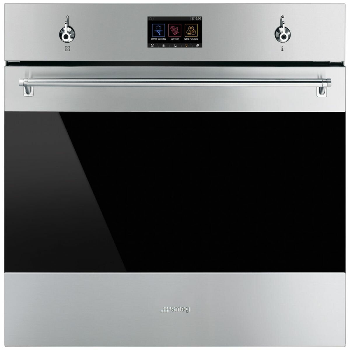 Smeg 60cm Thermoseal Pyrolytic Oven - 79L, 16 Functions, Smart Cooking, Stainless Steel - SFPA6303TPX