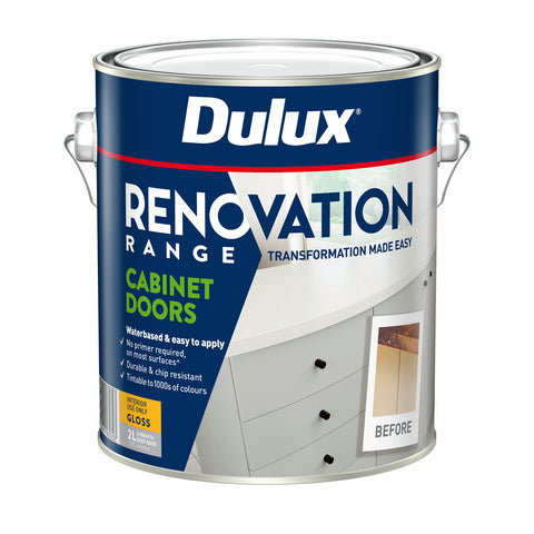 Dulux Renovation Range Cabinet Doors 2L Deep Gloss Tintable