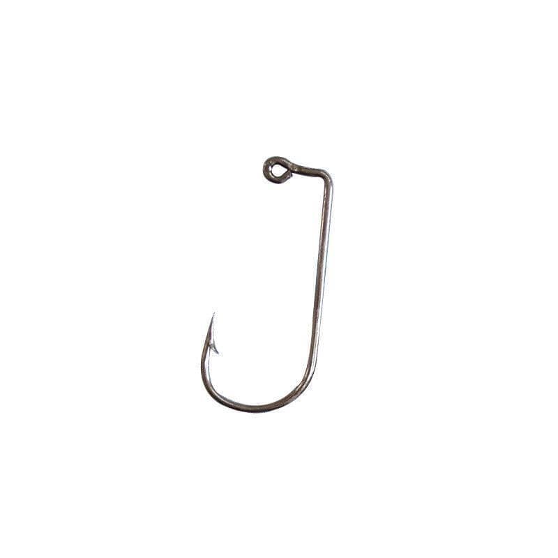 90 Degree High Carbon Steel Jig Hooks for Fishing - Size 4, Pack of 100