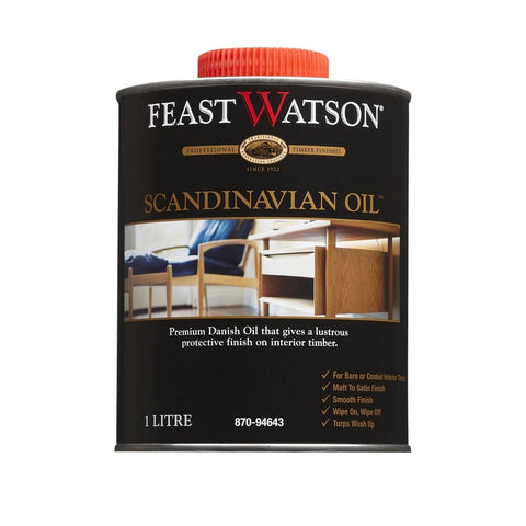 Feast Watson Scandinavian Oil - 1L - Oil Based - Satin Finish - SuperSaverAU - view 1