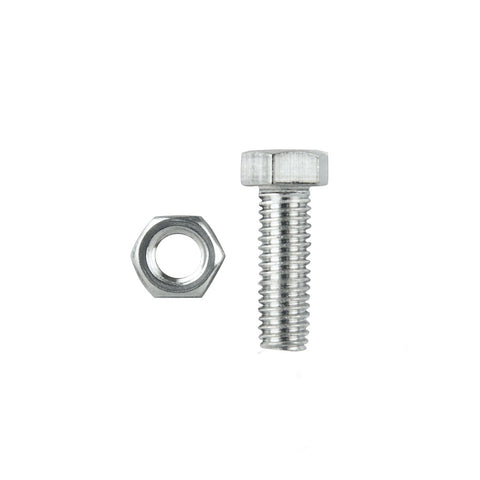 Pinnacle Hardware M4 x 16mm 316 Stainless Steel Hex Head Bolts And Nuts 8 Pack