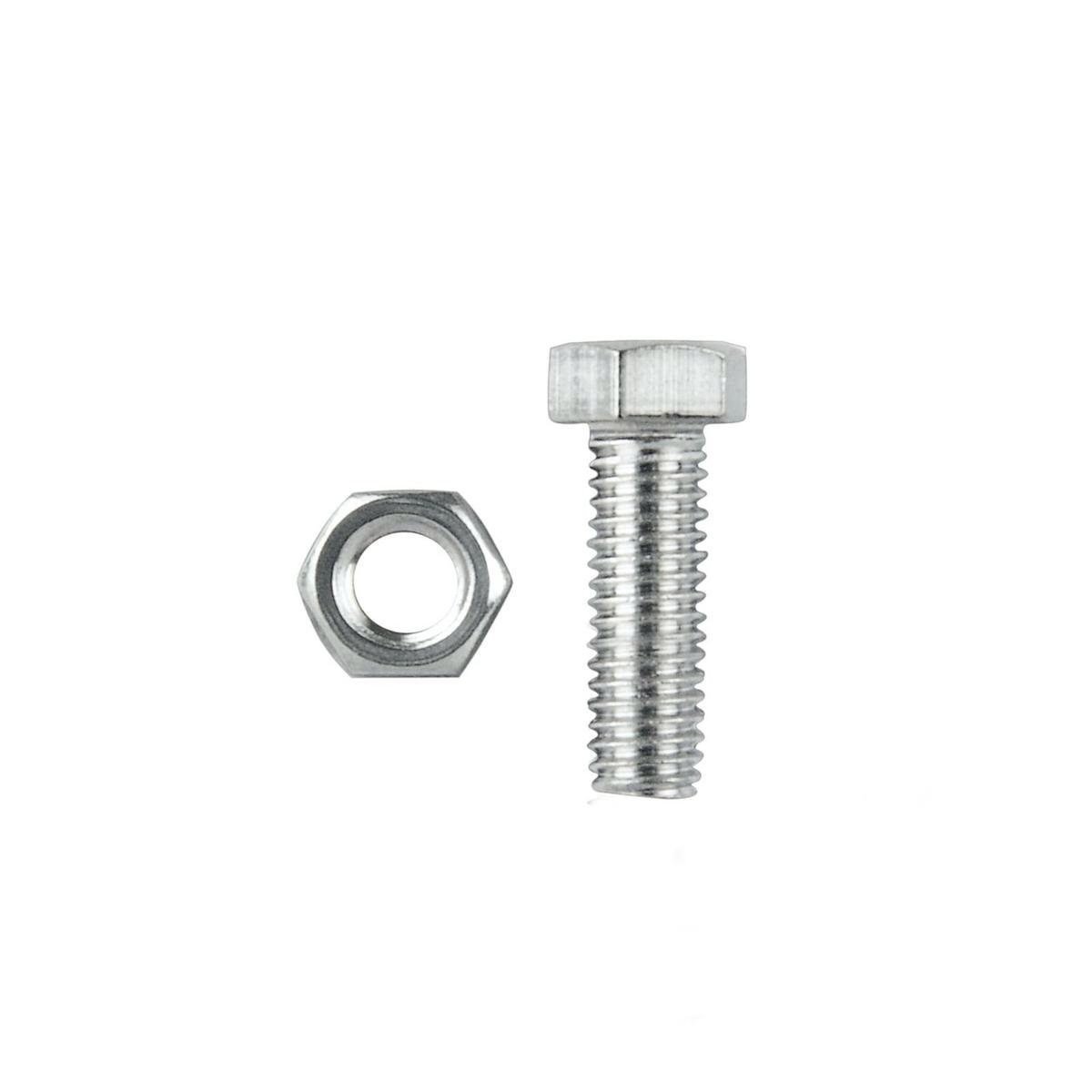 Pinnacle Hardware M4 x 16mm 316 Stainless Steel Hex Head Bolts And Nuts 8 Pack