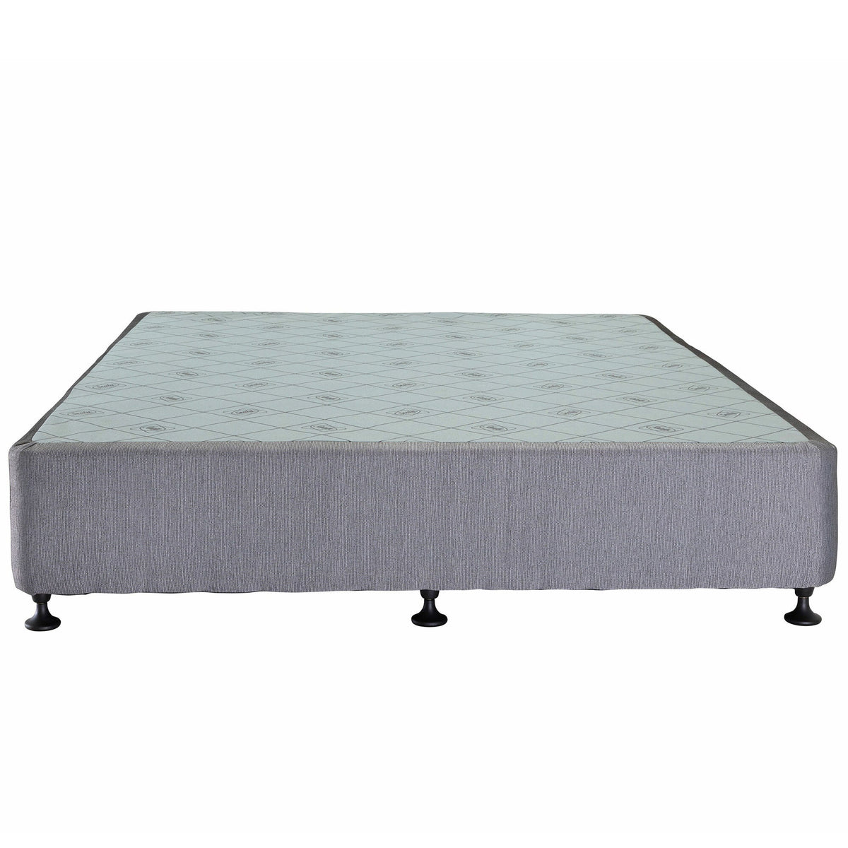 Sealy Long Single Endurance Base - Charcoal Fabric, DuraFlex Modules, Made in Australia - 726998