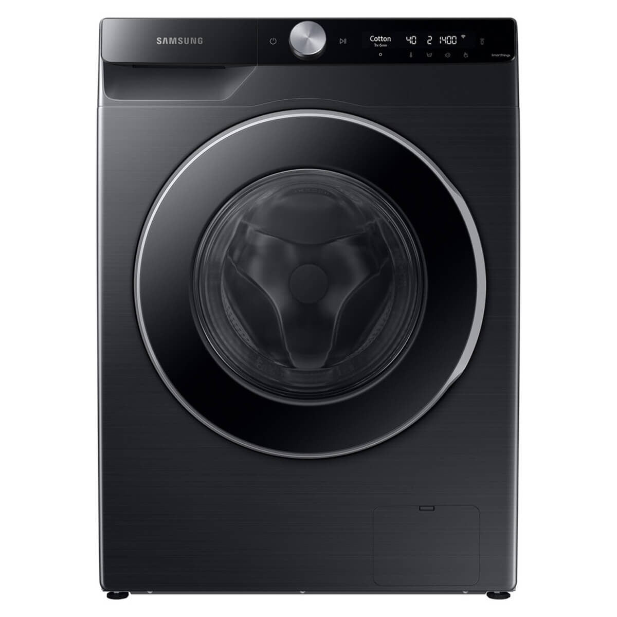 Samsung 11kg Smart Front Load Washing Machine - Black, SpaceMax, Hygiene Steam - WW11CG60ADLB