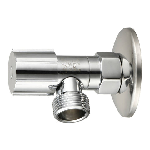 EnduraSeal 20mm Chrome Swivel Outlet Washing Machine Cock, Lead Free Brass