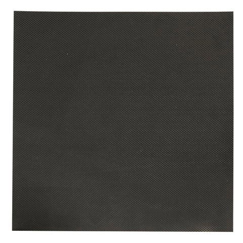Moroday Black Anti Slip Mat 450x450x3mm Nitrile Durable Traction - SuperSaverAU - view 1