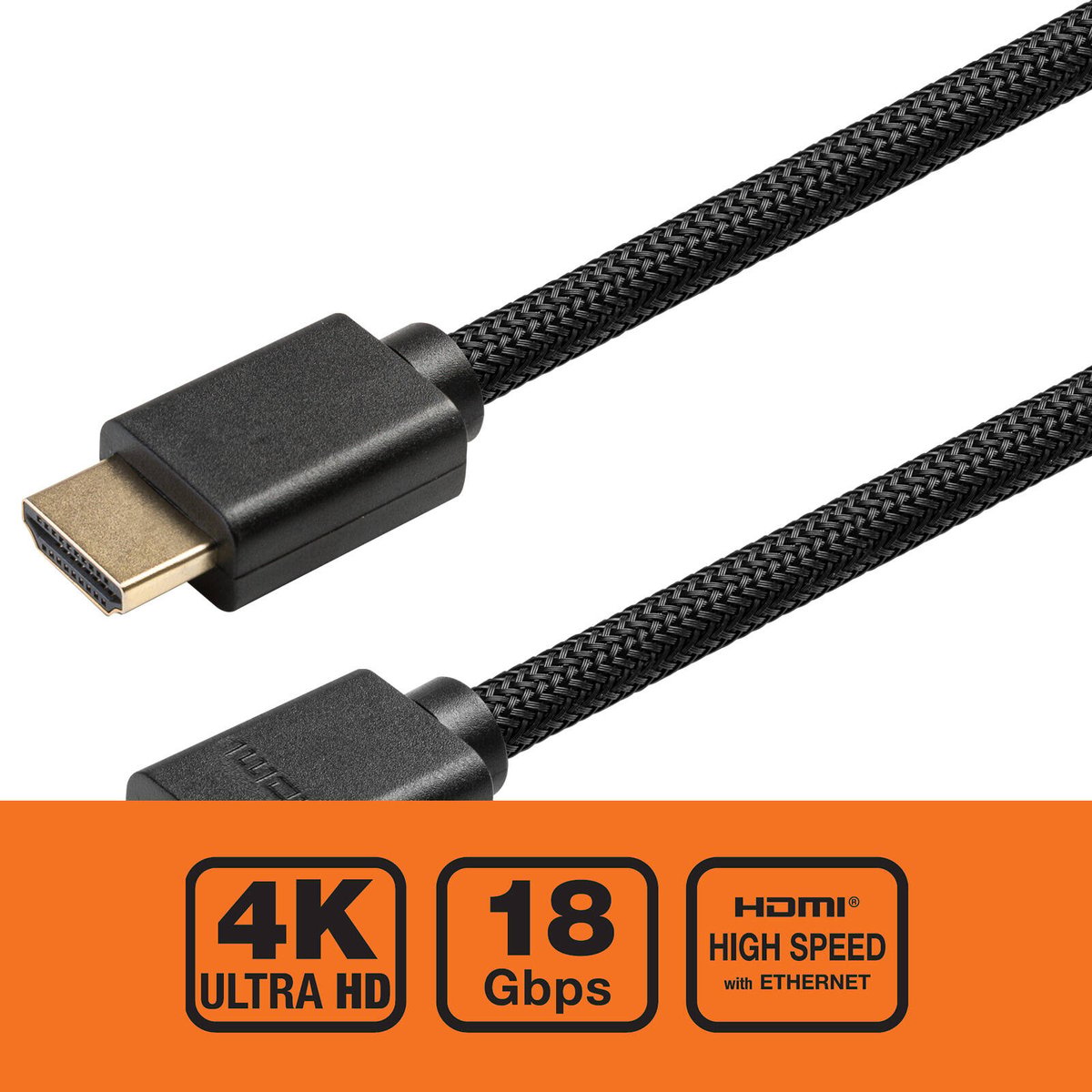 Antsig 1.5m 4K Nylon Braided HDMI Cable AP454B