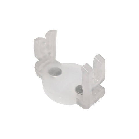 Everhang 30mm Clear PVC Magnetic Light Clips, 100 Pack