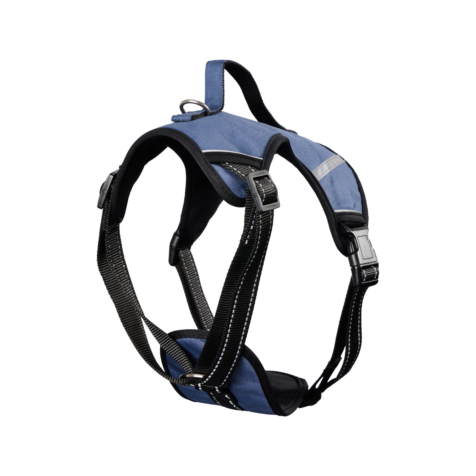 Happy Tails Explorer Dog Harness Extra Large, Adjustable 81-107cm, Reflective Padded