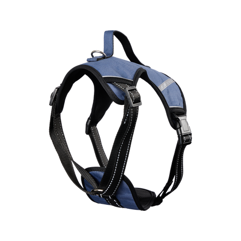 Happy Tails Explorer Dog Harness Extra Large, Adjustable 81-107cm, Reflective Padded