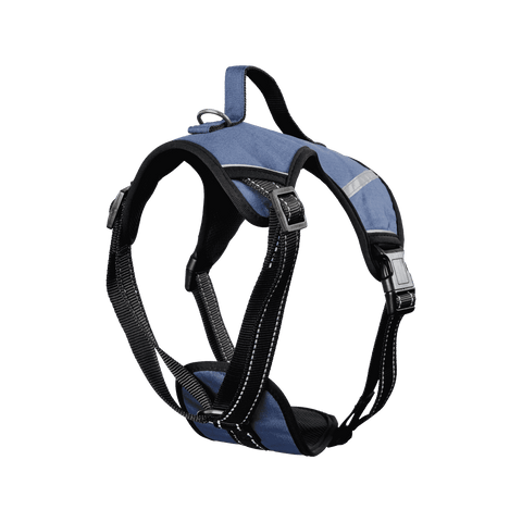 Happy Tails Explorer Dog Harness Extra Large, Adjustable 81-107cm, Reflective Padded