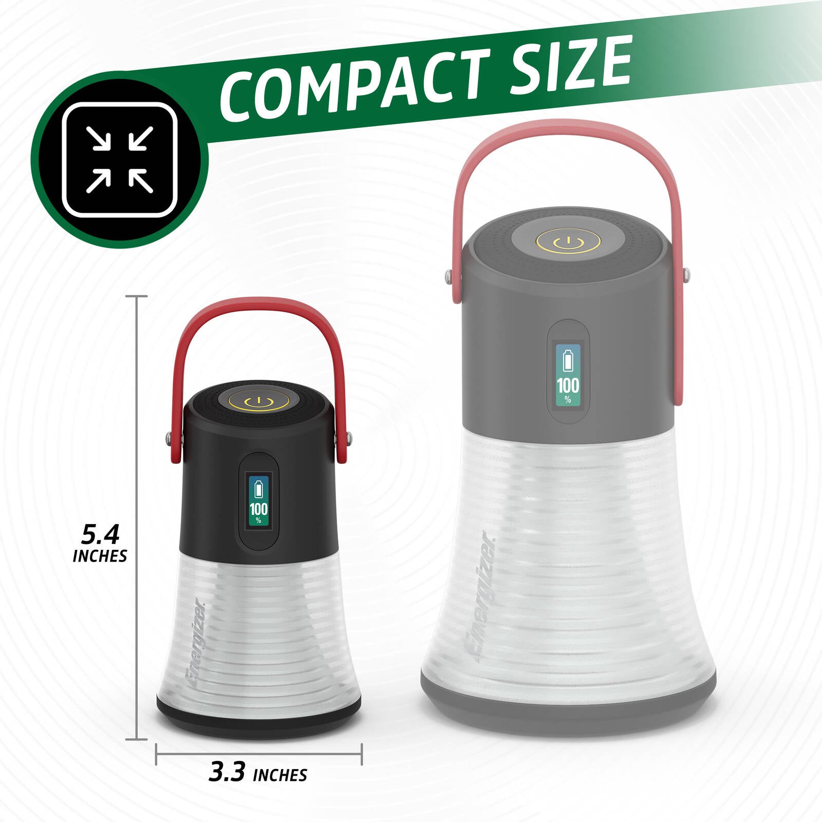 Energizer Battery Genius Small Rechargeable LED Lantern BGABL8