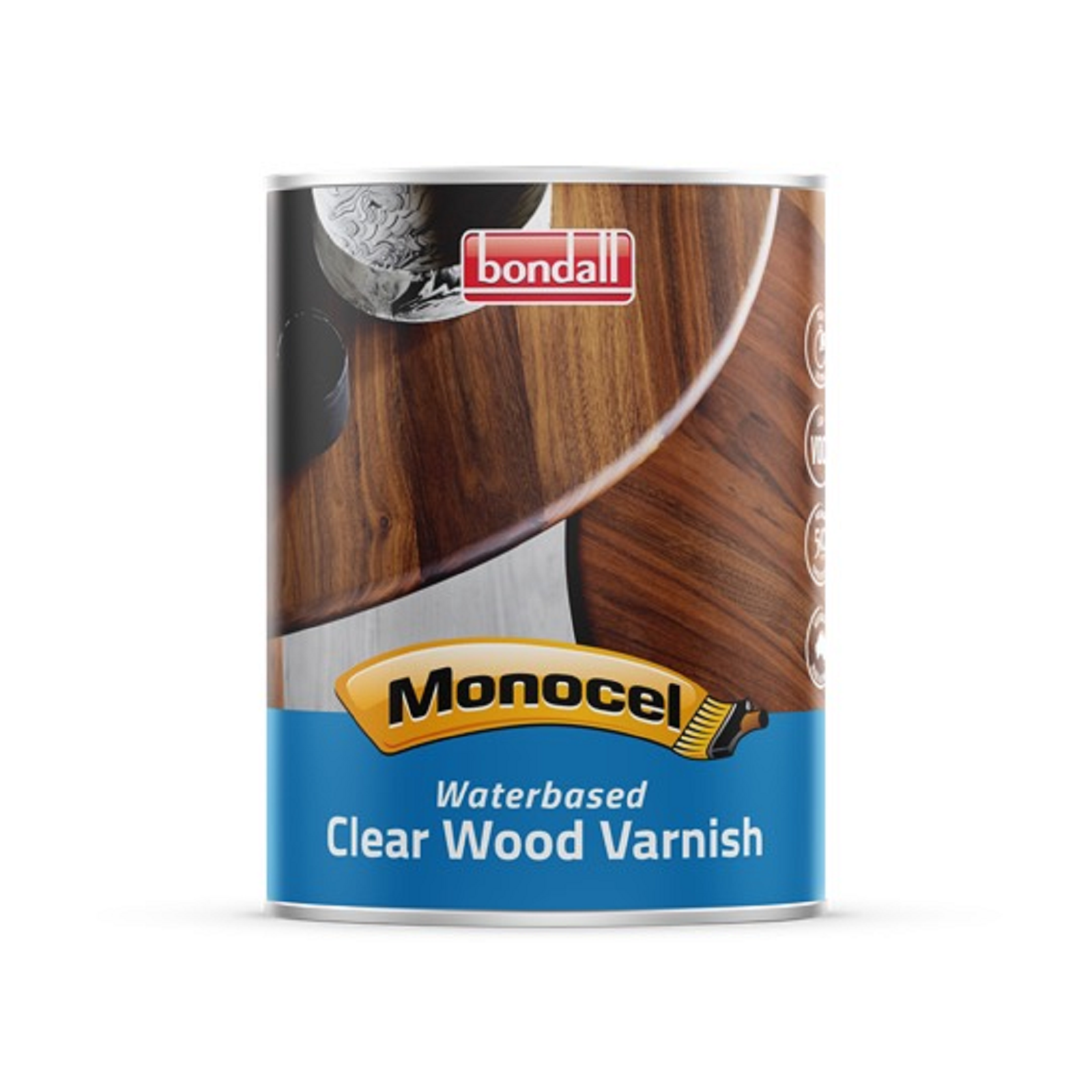 Bondall Monocel 1L Waterbased Clear Gloss Varnish
