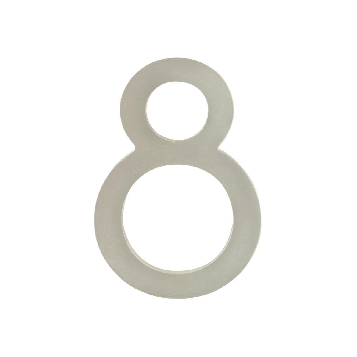 Sandleford Stainless Steel Lorne Numeral 8 - 100mm - Silver - Durable - SuperSaverAU - view 1