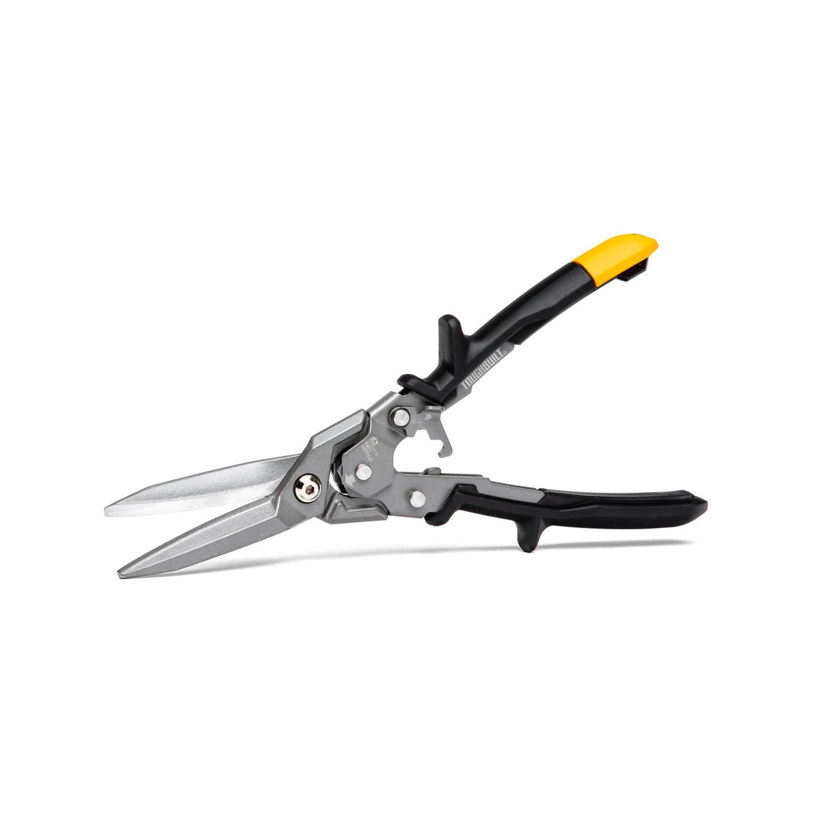ToughBuilt 300mm Cr-Mo Straight Long Cut Aviation Snips for Sheet Metal