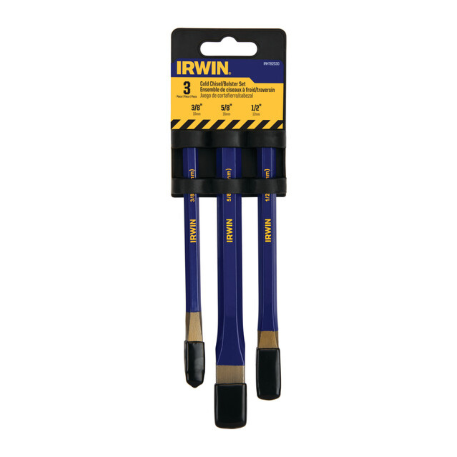 Irwin 3 Piece Cold Chisel Set, Forged Steel