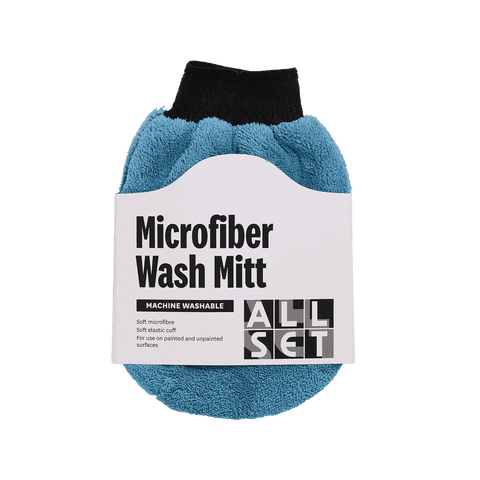 All Set Microfibre Wash Mitt Polyester