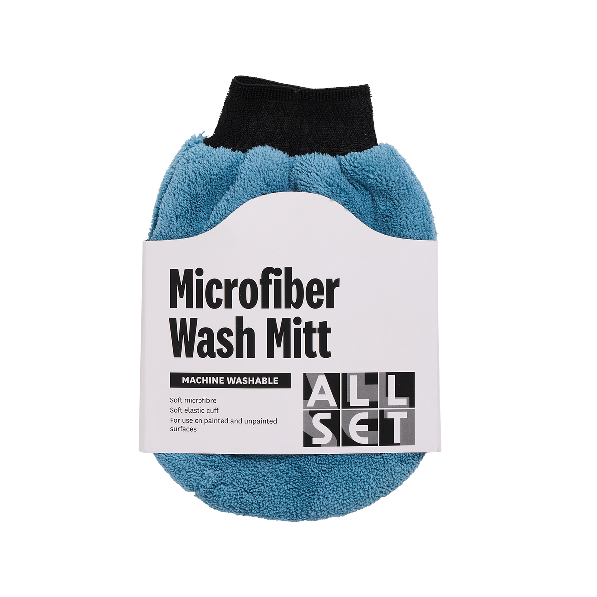 All Set Microfibre Wash Mitt Polyester