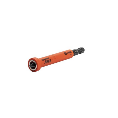 Crescent APEX u-GUARD Phillips #2 Impact Power Bit 3-1/2" S2 Steel With Ring Magnet 2 Pack