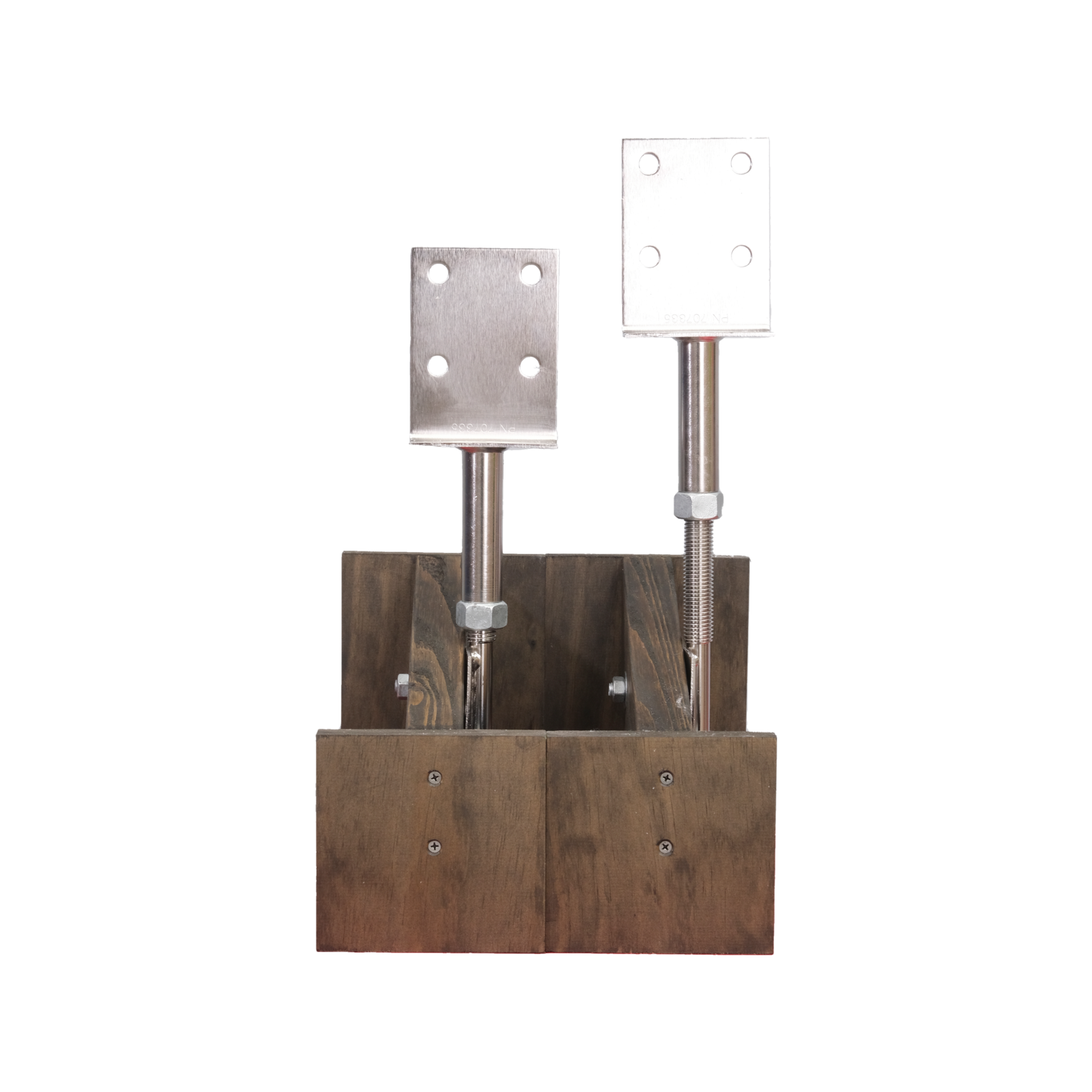 Roof Extenda MkII 040232 Zinc Plated Bracket with Black Weather Seal