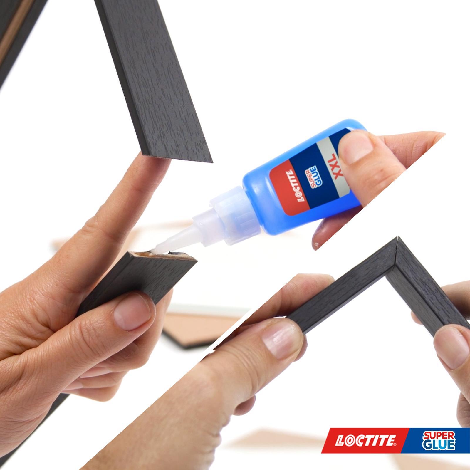 Loctite XXL Super Glue Liquid 20g - Dries Clear High-Strength Cyanoacrylate Adhesive