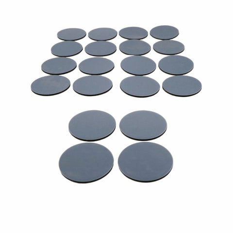 Surface Gard 25mm Round PTFE Self Adhesive Slider - 20 Pack