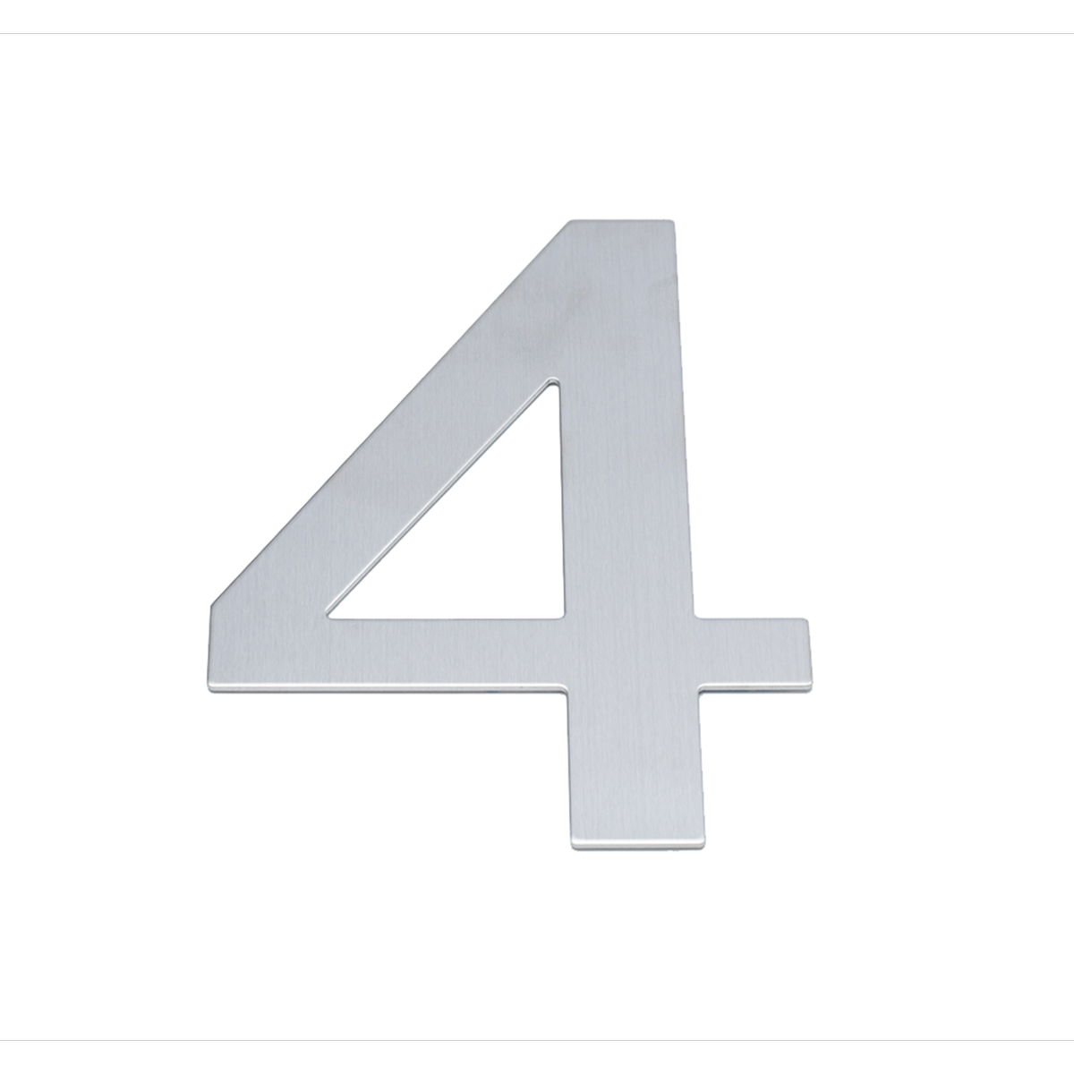 Sandleford 200mm Lorenzo Stainless Steel House Number 4 - Weather Resistant - SuperSaverAU - view 1