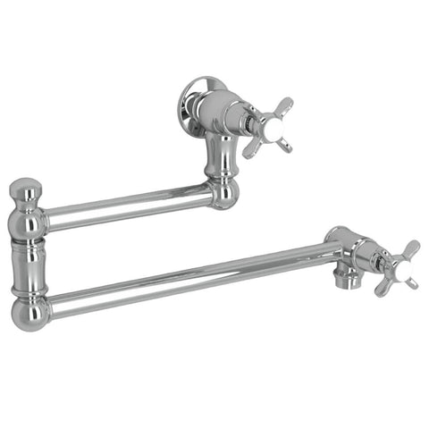 Astra Walker Signature Pot Filler with Cross Handles - Chrome Finish - A50-26-00