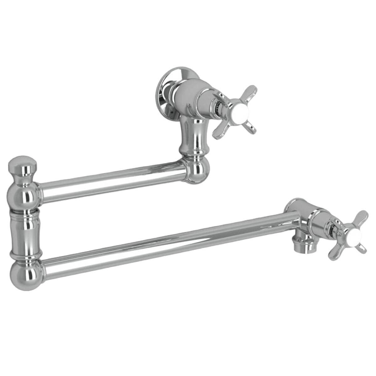 Astra Walker Signature Pot Filler with Cross Handles - Chrome Finish - A50-26-00