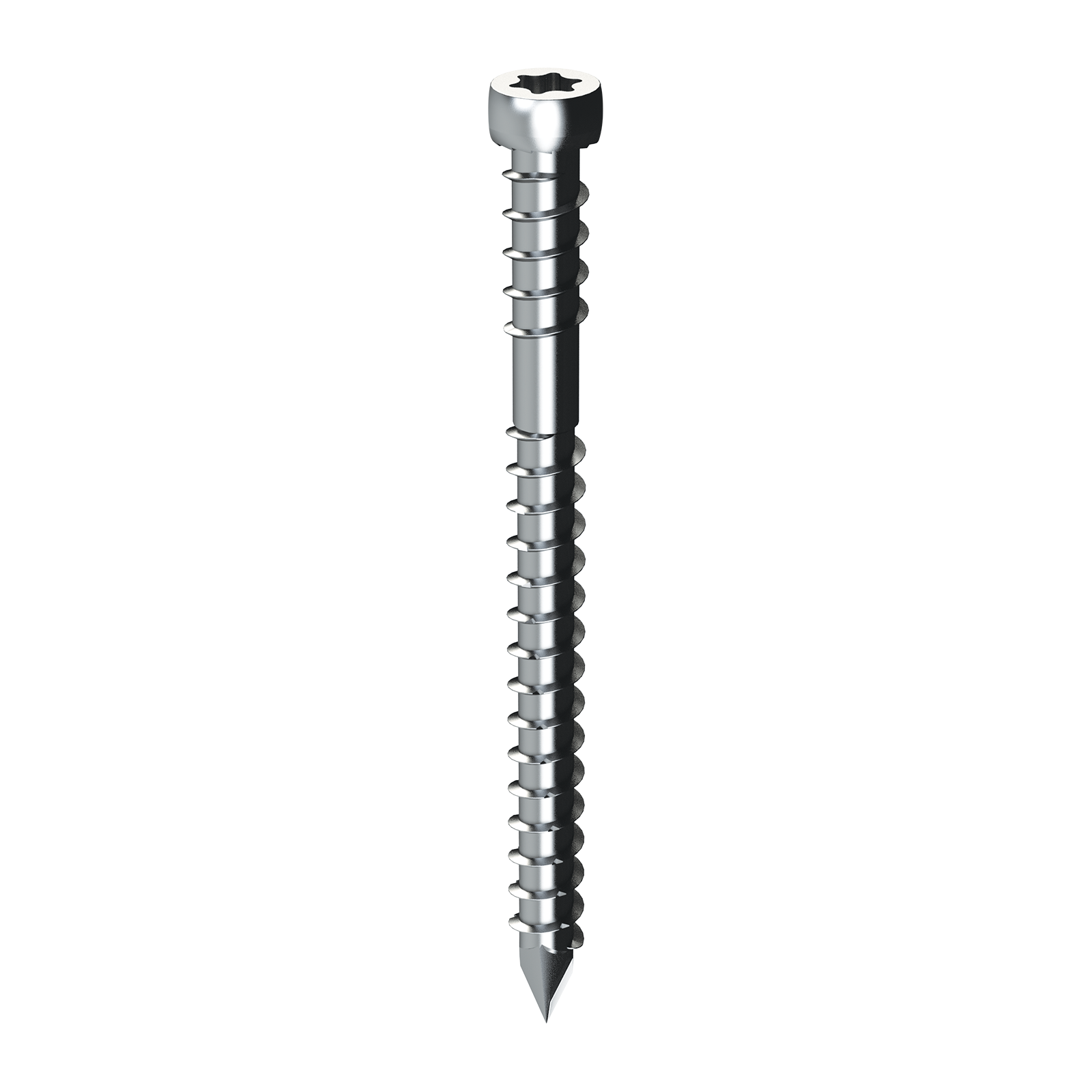 Bremick UltraFast 10g x 50mm 316 Stainless Steel T20 Trim Head Decking Screw - 500 Pack