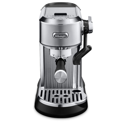 DeLonghi Dedica Maestro Plus Compact Manual Coffee Machine - Stainless Steel - Auto LatteArt - EC950M