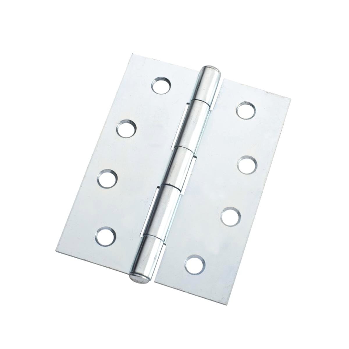 Lane 100mm Zinc Plated Fixed Pin Butt Hinge 20 Pack - Corrosion Resistant - SuperSaverAU - view 1