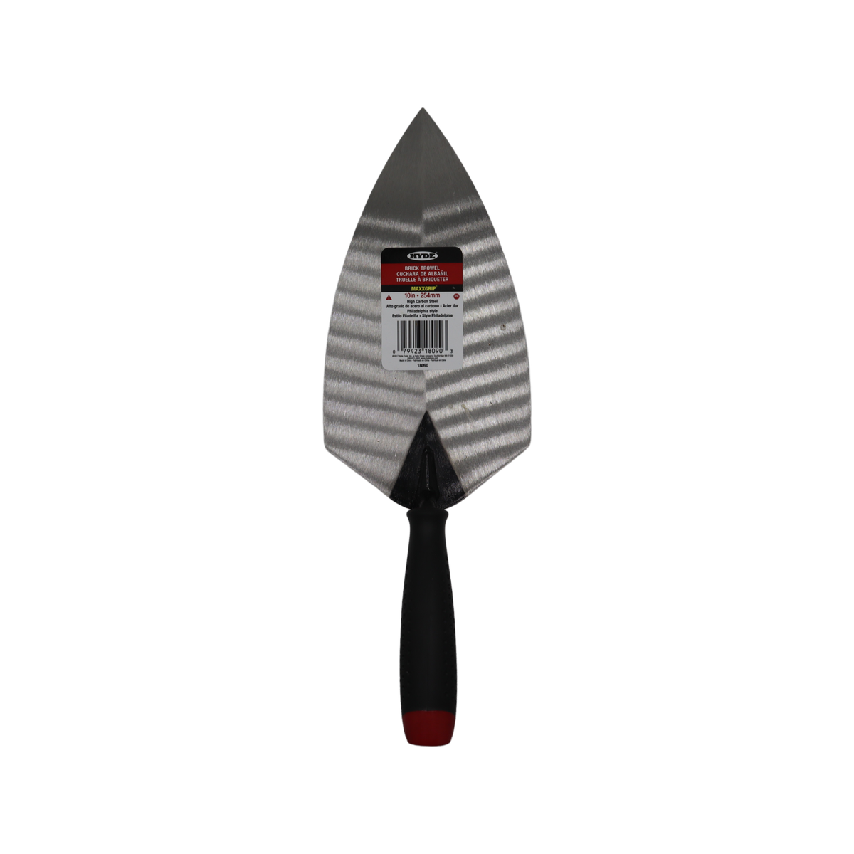 Hyde 254mm Pointing Trowel, Steel Philadelphia-Style with High-Lift Handle