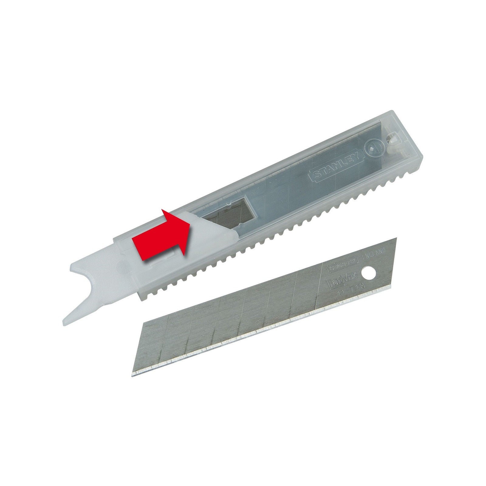 Stanley FatMax 18mm Snap-Off Blades 10 Pack - Flexible Metal