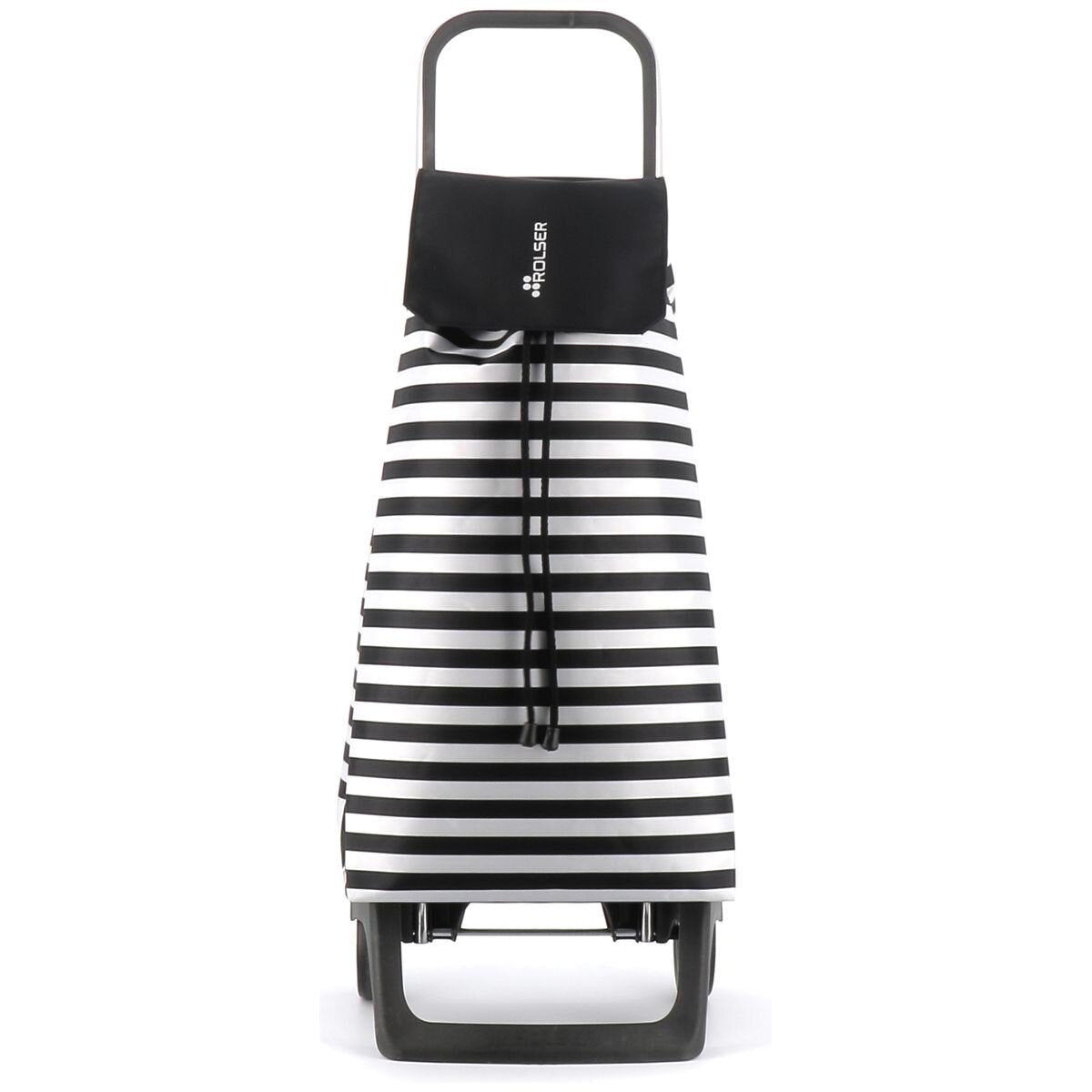 Rolser Jet LN Joy trolley - Marina Black/White finish - Lightweight 1.53kg chassis - R-JET021-2028