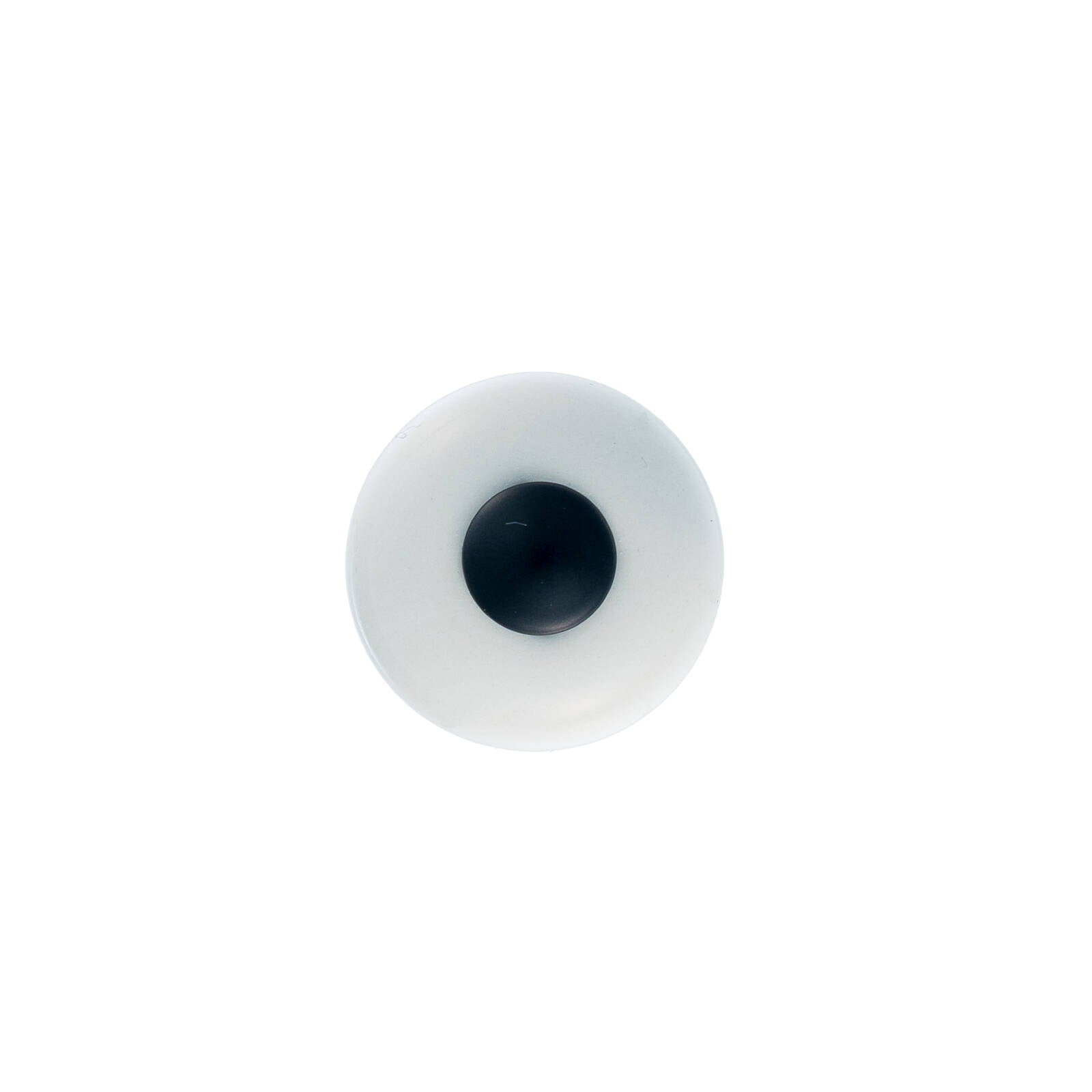 Taskmaster 50mm Ceramic Cabinet Knob 6 Pack Matte Black & White