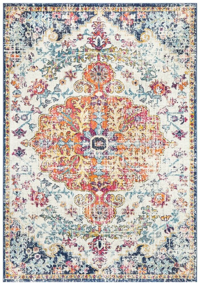 Rug Culture Evoke Large Power Loomed Rug 290x200cm - White Polypropylene - Jute Weft - EVO254WHI290X200