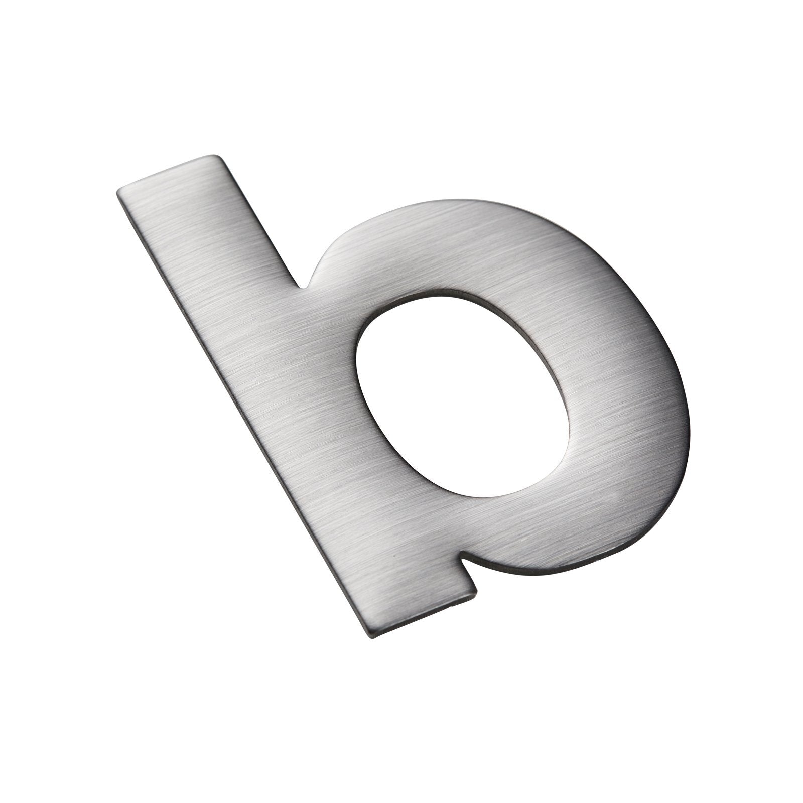 Sandleford 50mm Mode Stainless Steel Self Adhesive House Letter B