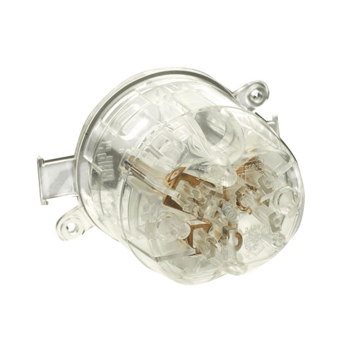 HPM Clear 10A Plug Base Bulk 10PK - 10 Amp - Plastic - Snap On Design - SuperSaverAU - view 1
