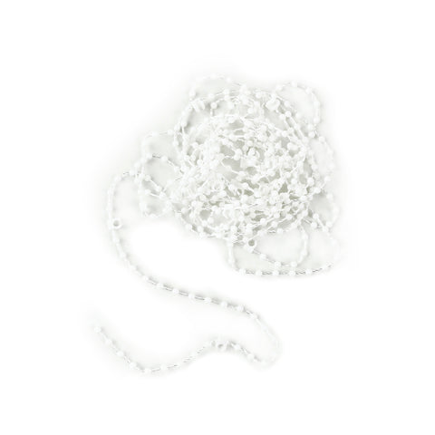 Windoware 127mm White Vertical Blind Bottom Link Chain - Plastic, 24 Pack