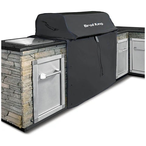 Broil King 600 Series Imperial built-in grill cover - streamlined fit for outdoor kitchens - black - 68590