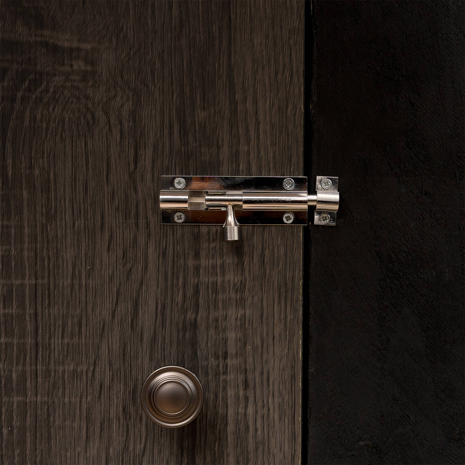 Taskmaster 75mm Chrome Plated Solid Brass Barrel Bolt
