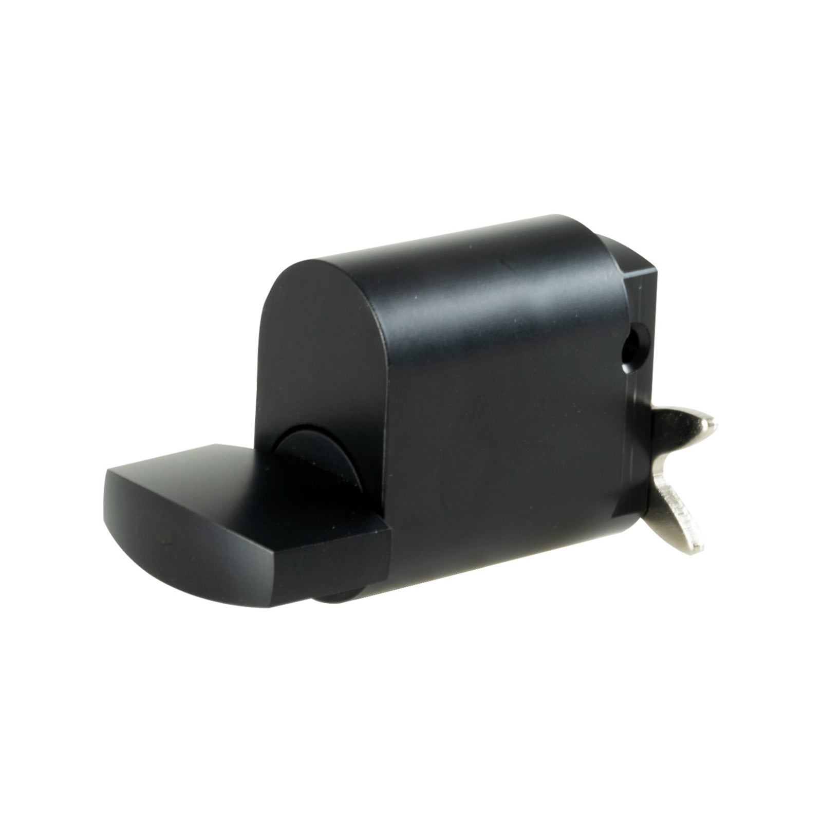 Rolltrak Commercial Security Oval Turnsnib Lock, Matte Black 6-Pin