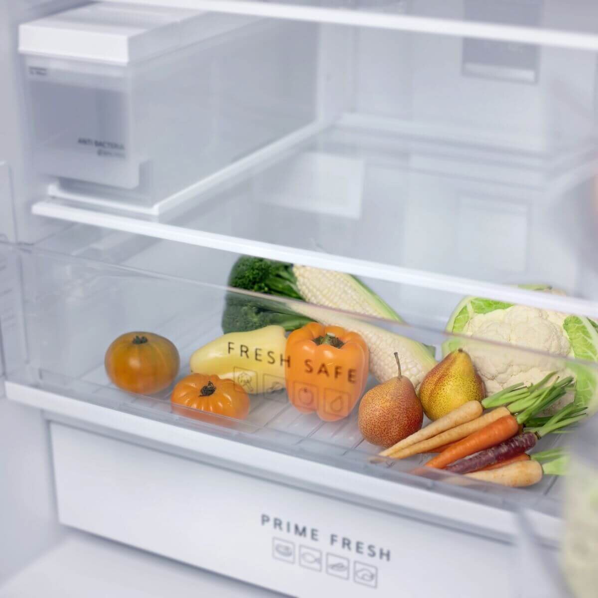 Panasonic French Door Fridge - Matte Metallic Black, nanoe X, Prime Fresh Soft-Freezing - NR-CW530HWKA