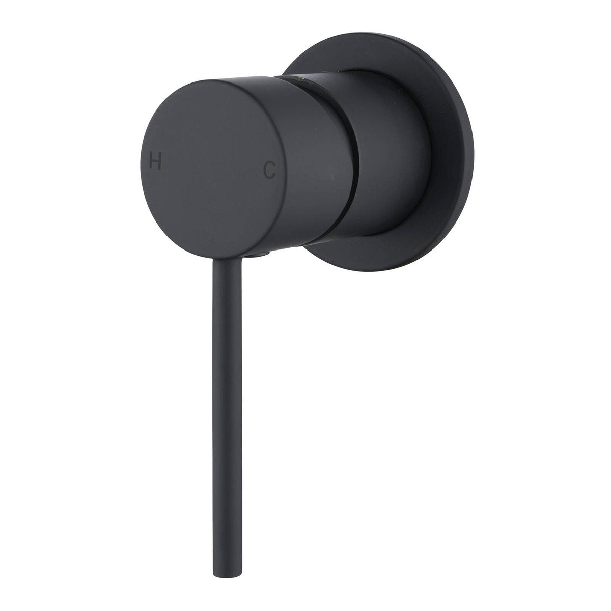 Mondella Resonance 35mm Matte Black Pin Lever Shower Mixer Brass